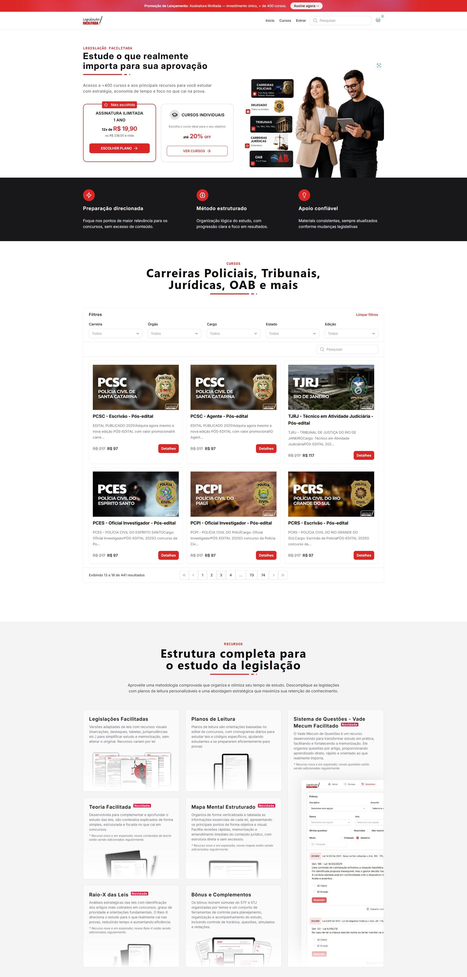 Legislação Facilitada